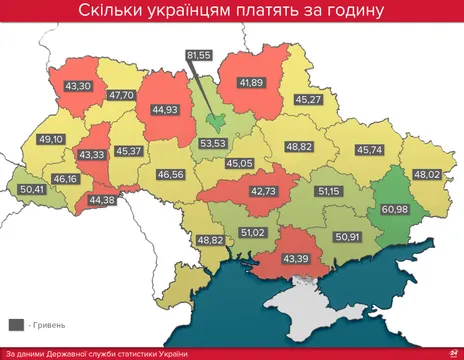 Вартість 1 робочої години 2017 Вартість 1 робочої години 2017