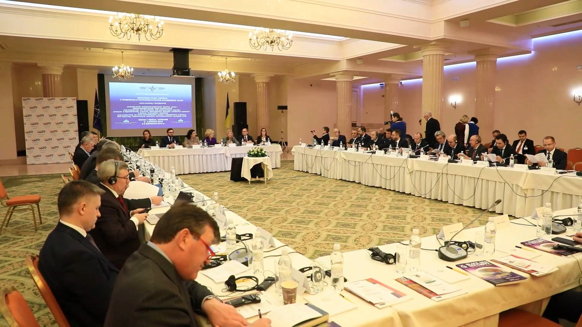 В Одессе начался межпарламентский совет Украина – НАТО