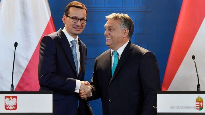 Угорщина обіцяє підтримку Польщі у протистоянні з ЄС