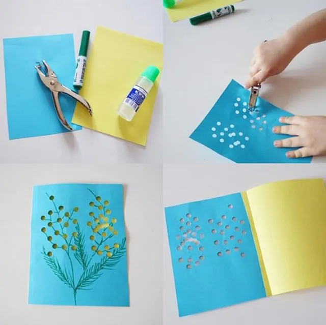 Листівка своїми руками на 8 березня – Листівка своїми руками на 8 березня –