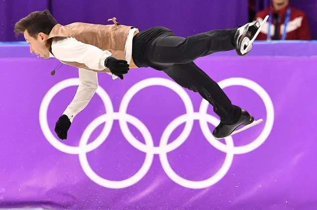 Виступ Олексія Биченка на Зимових Олімпійських іграх у Пхьончхані