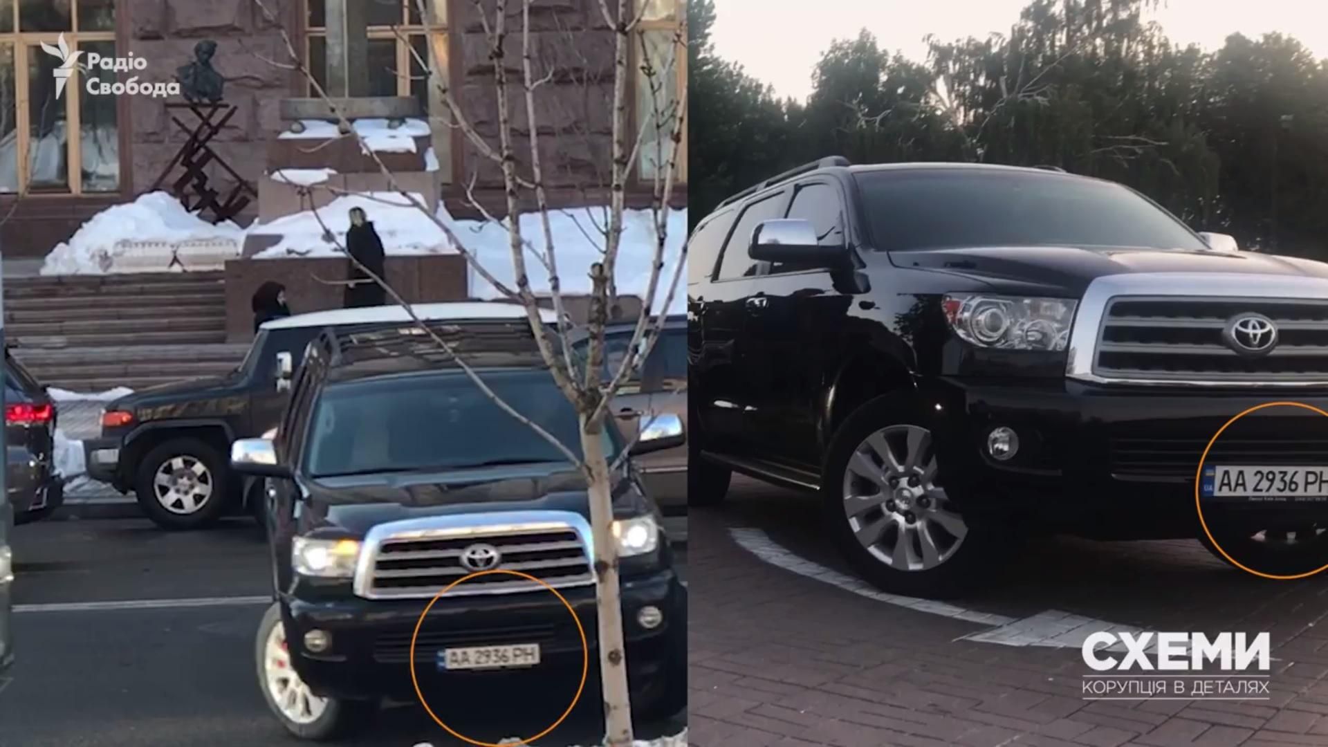 Авто Кличко грубо нарушило правила дорожного движения в центре Киева: видео