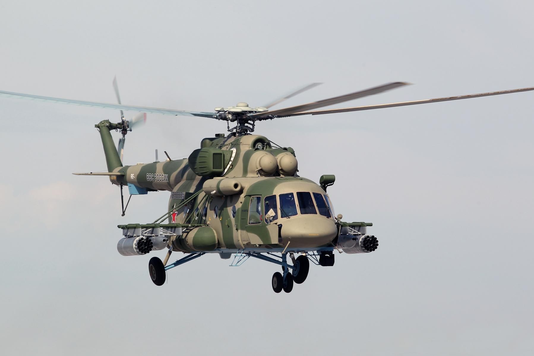 На місці авіакатастрофи російського гелікоптера в Чечні виявили того, хто вижив