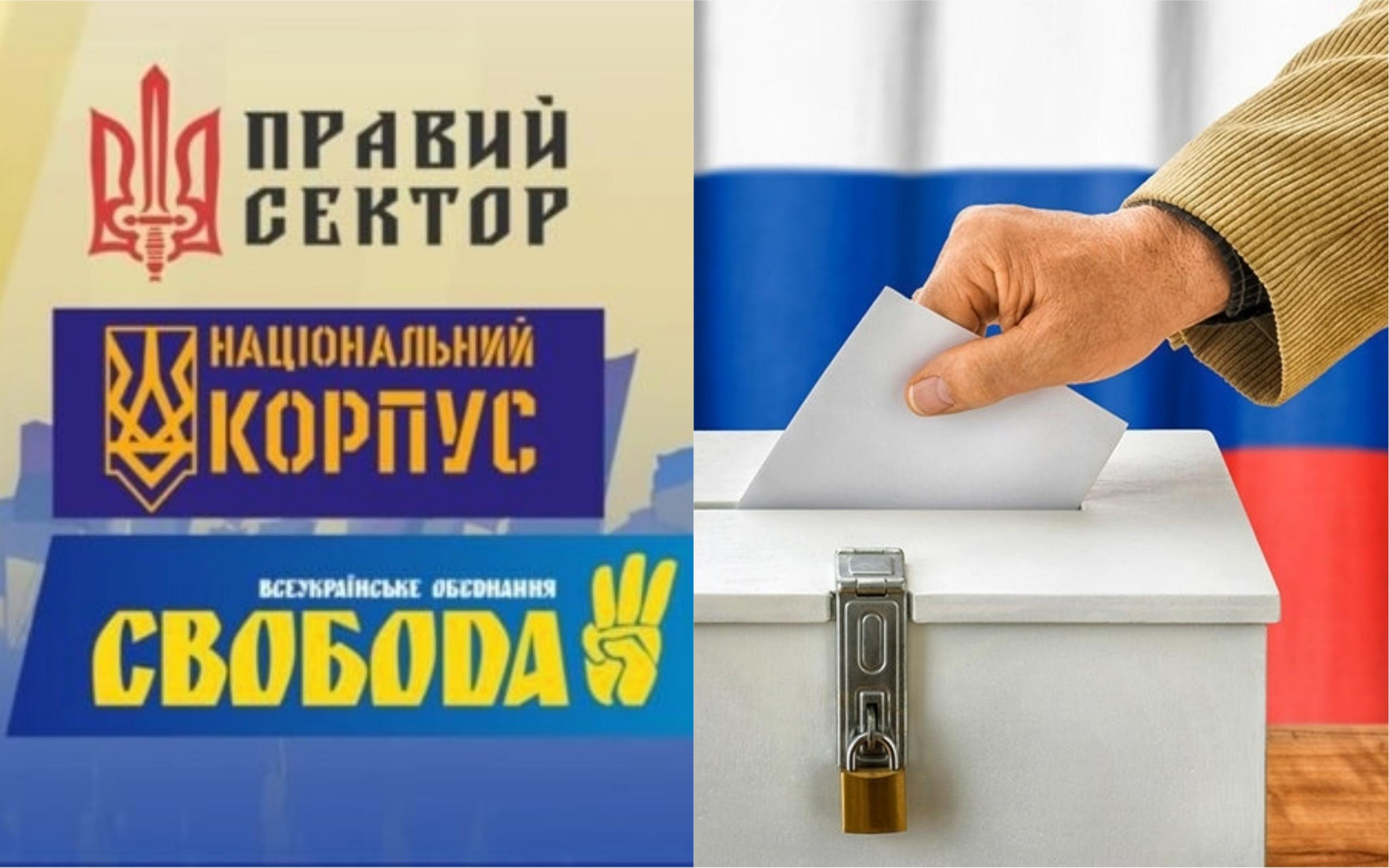 Националисты намерены блокировать выборы президента России в Украине: известны детали