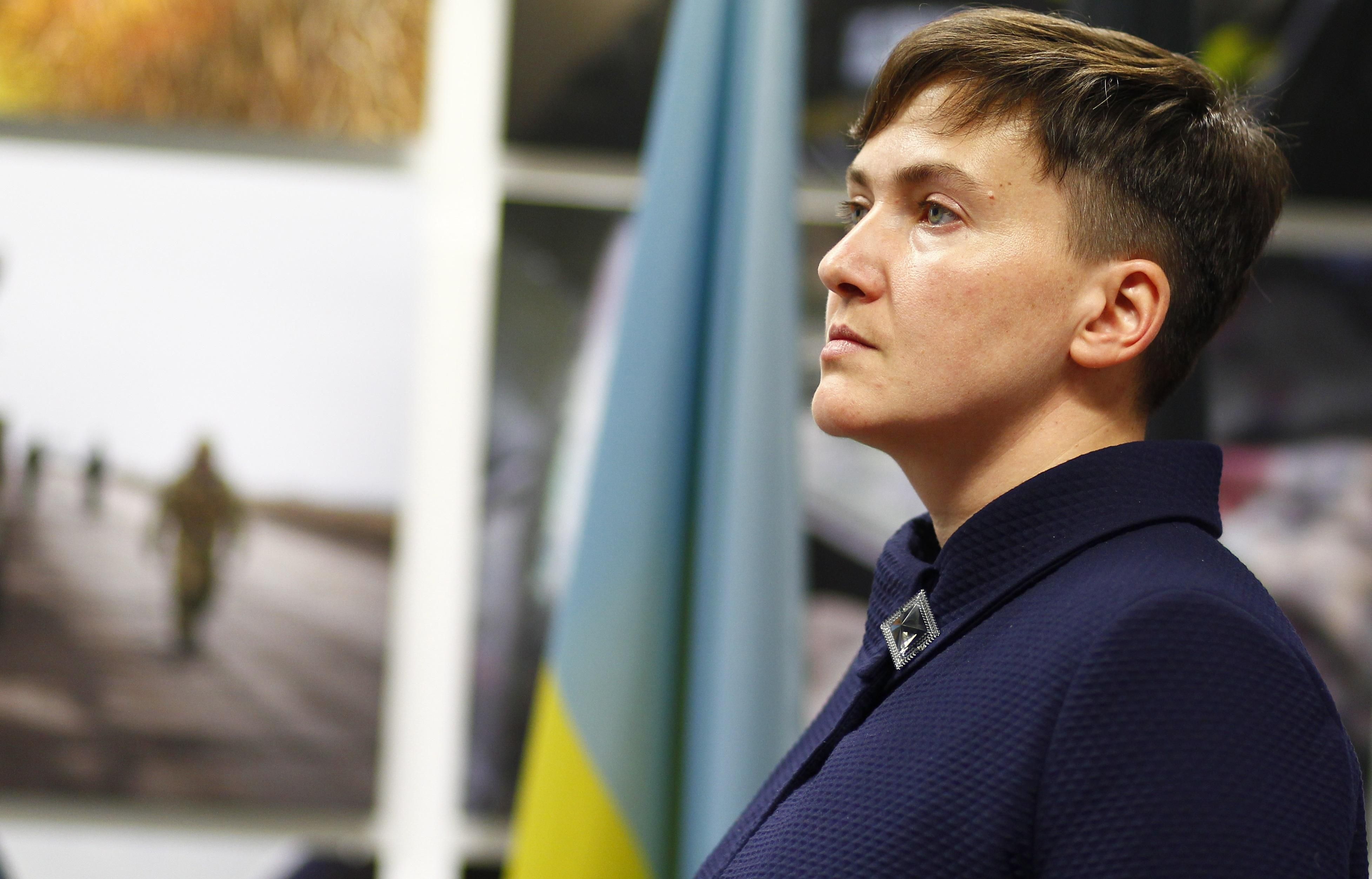 Савченко палкими словами підтримала Рубана на суді Савченко палкими словами підтримала Рубана на суді