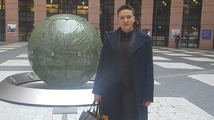 Стало відоме місце перебування Савченко після виклику її на допит в СБУ