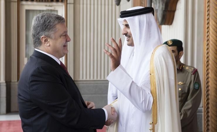 Катар готов поставлять Украине сжиженный газ, – Порошенко Катар готов поставлять Украине сжиженный газ, – Порошенко