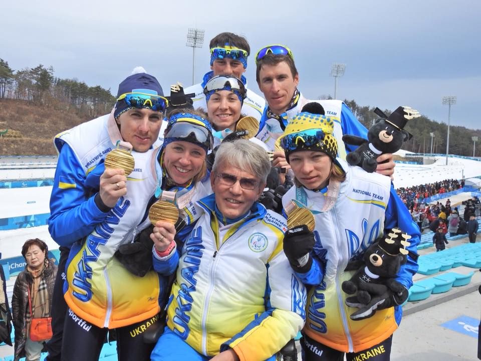 В Киеве встретили паралимпийскую сборную
