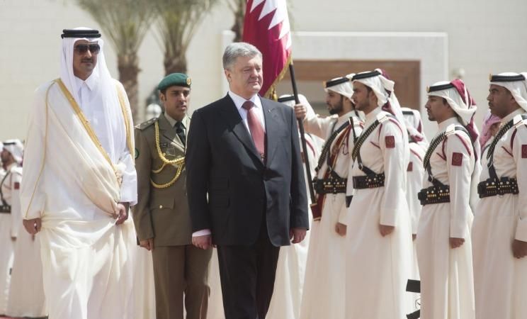 Порошенко у Катарі: про що ще, крім безвізу, домовився президент