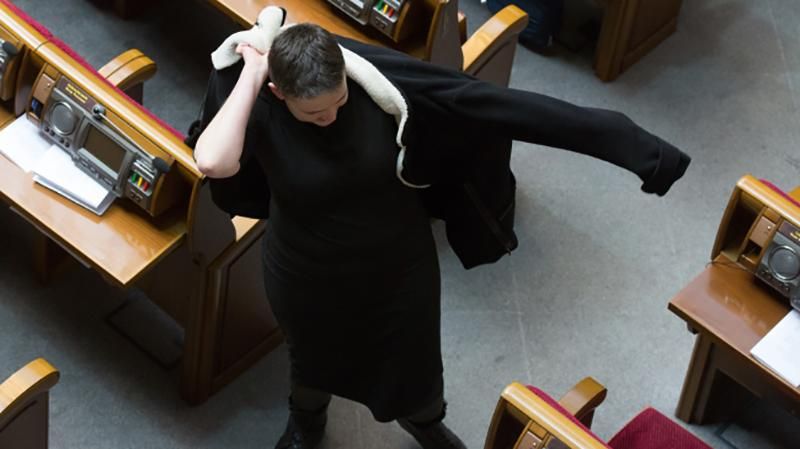 У мережі показали, що вже чекає на Савченко під Радою У мережі показали, що вже чекає на Савченко під Радою