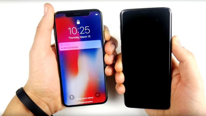 iPhone X та Galaxy S9 протестували на швидкість: який смартфон швидший 