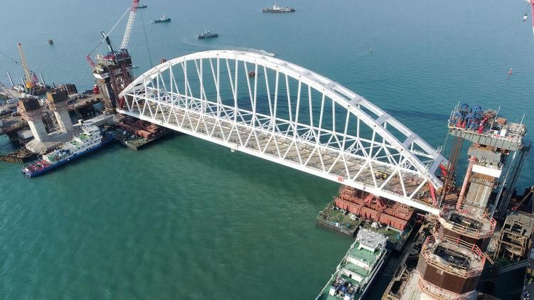 Росія може встановити рекорд із будівництвом Кримського мосту, – Stern