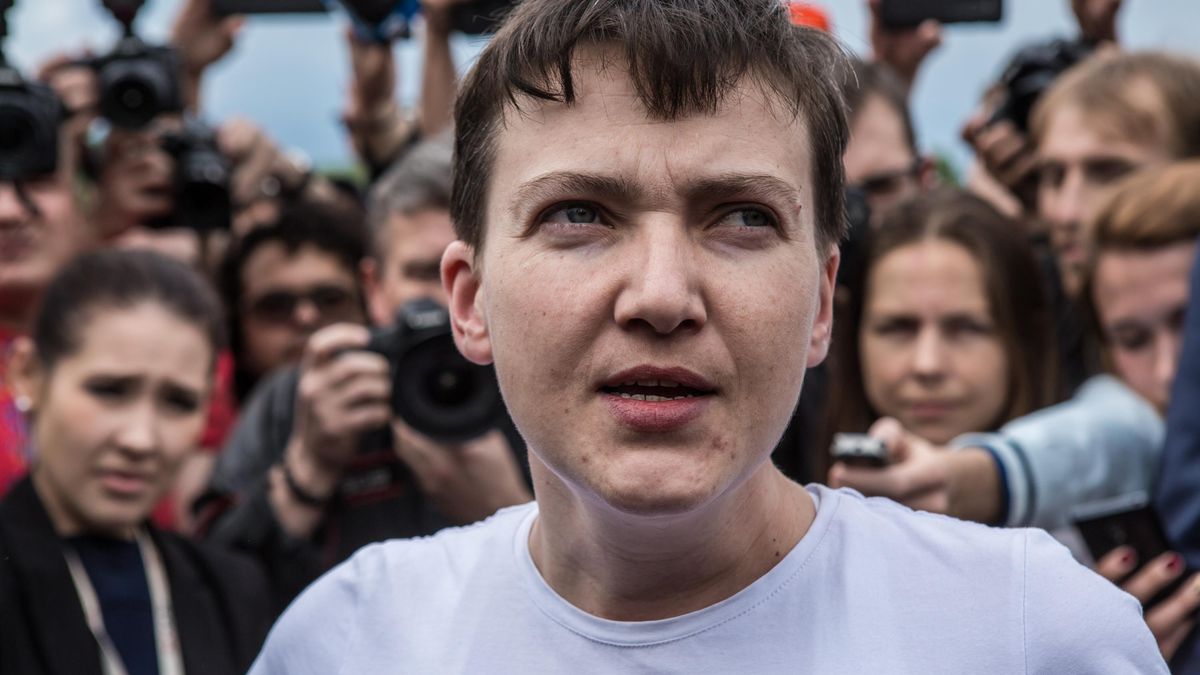 Савченко обозвала Луценко Савченко обозвала Луценко