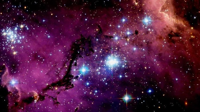 Космическая "ДТП": NASA показало столкновение двух галактик Космическая "ДТП": NASA показало столкновение двух галактик