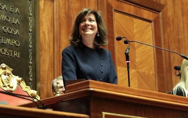 Женщина впервые в истории Италии возглавила сенат Женщина впервые в истории Италии возглавила сенат