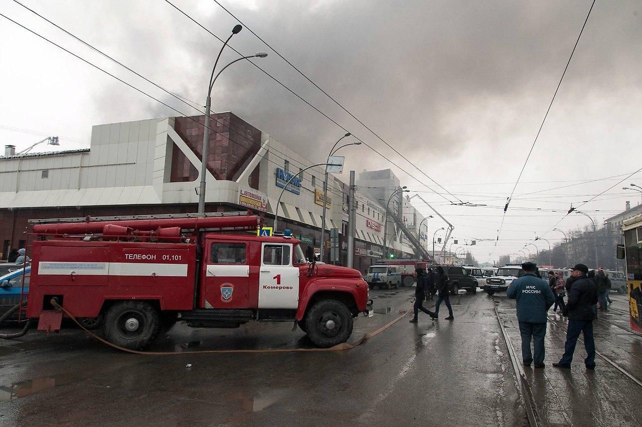 У ТЦ "Зимова вишня" в Кемерово знову сталася пожежа, – ЗМІ 