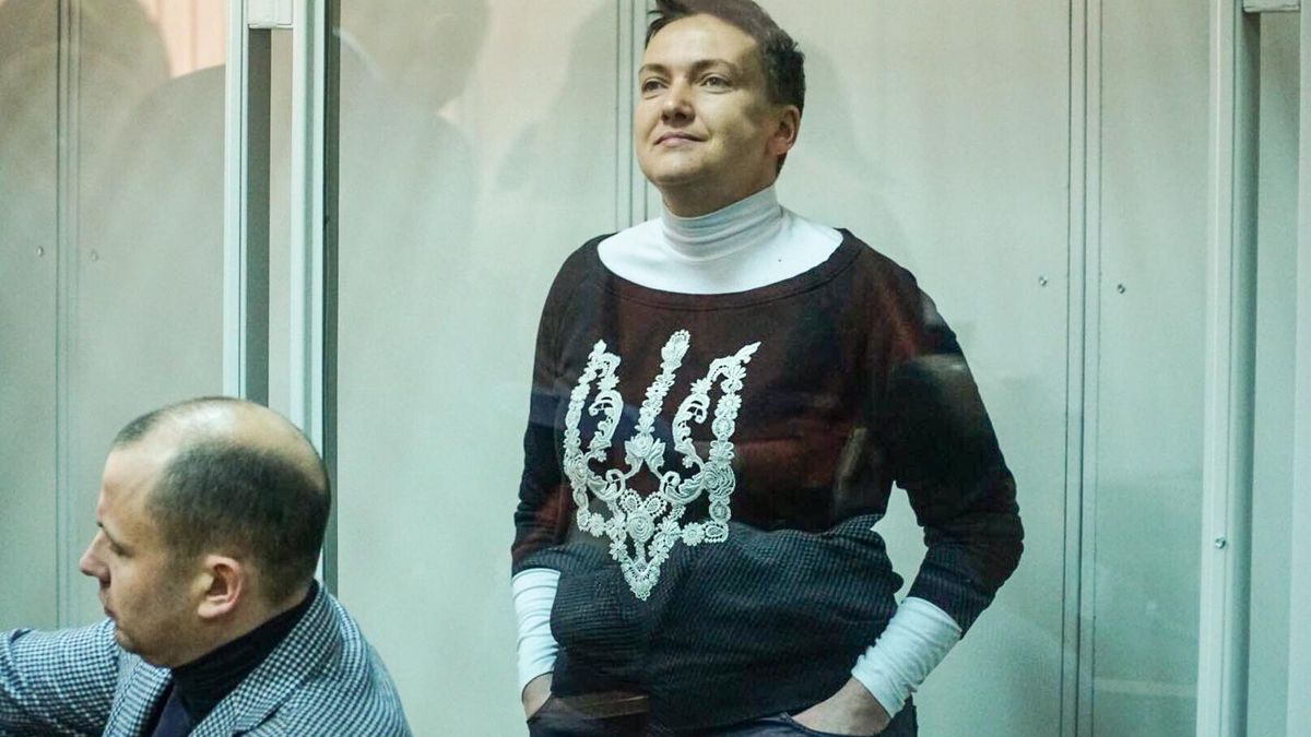 На лице похудела, ручки такие тоненькие, – мама о Надежде Савченко На лице похудела, ручки такие тоненькие, – мама о Надежде Савченко