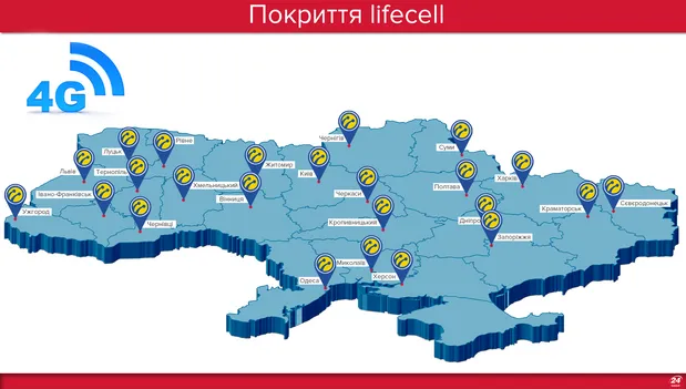 lifecell запустив зв'язок 4G lifecell запустив зв'язок 4G