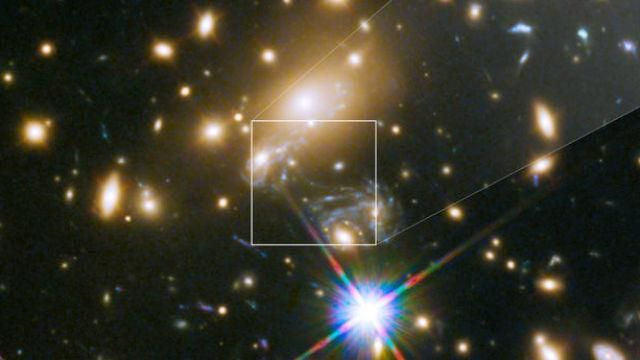 Унікальний кадр: "Хаббл" зробив знімок найвіддаленішої зірки