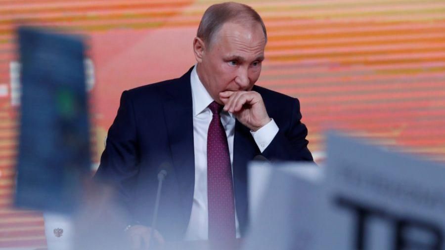 Який Путін прийшов до влади цього разу: промовиста карикатура Який Путін прийшов до влади цього разу: промовиста карикатура