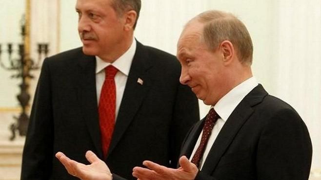 Эрдоган "отбил" у Путина перед носом девушку: смешное видео Эрдоган "отбил" у Путина перед носом девушку: смешное видео