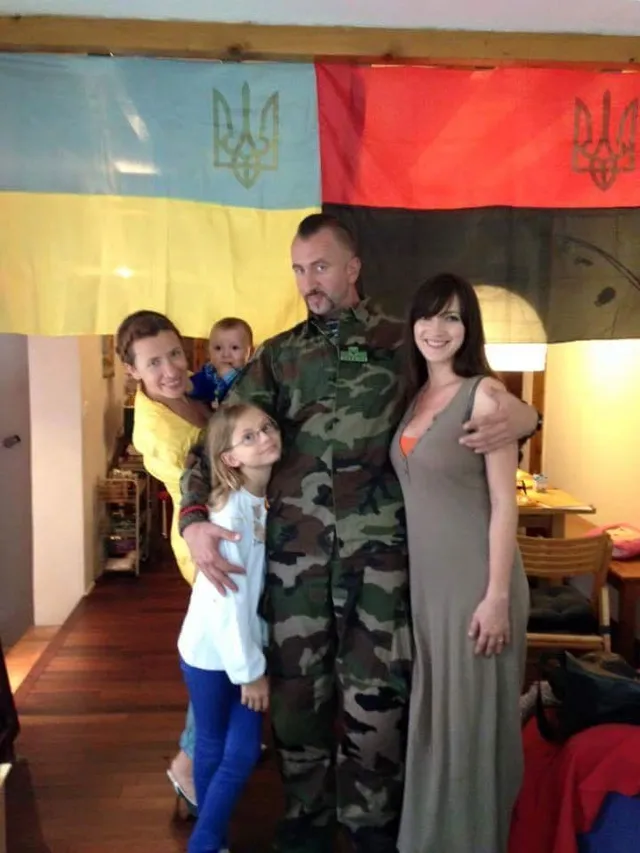 Анна Чесановська з Василем Сліпаком Анна Чесановська з Василем Сліпаком