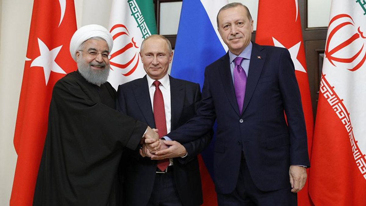 Эрдоган, Путин и Рухани озвучили планы по Сирии