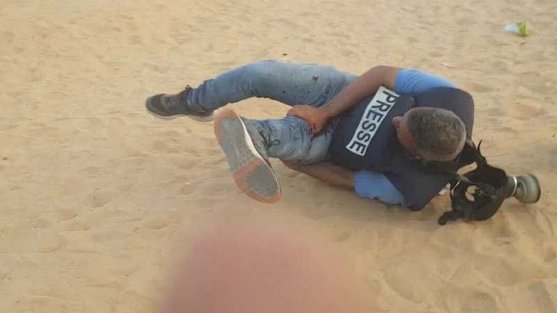 На границе с Израилем погиб журналист На границе с Израилем погиб журналист