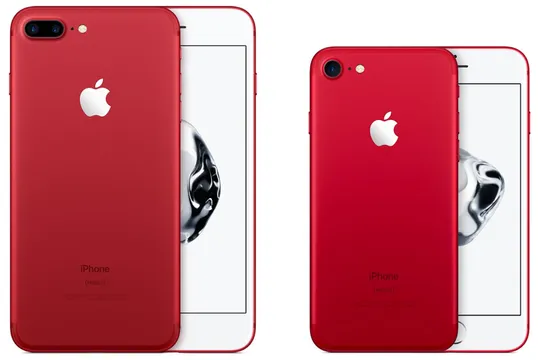 Червоний iPhone 8 та iPhone 8 Plus