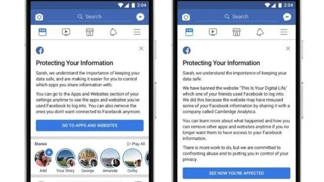Facebook розповість користувачам правду про їхні дані 