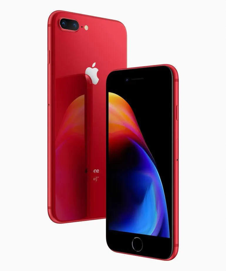 Смартфони iPhone 8 and iPhone 8 Plus (PRODUCT) RED Special Edition Смартфони iPhone 8 and iPhone 8 Plus (PRODUCT) RED Special Edition