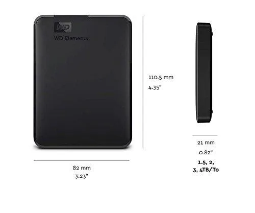 Western Digital 2TB Elements Portable Hard Drive