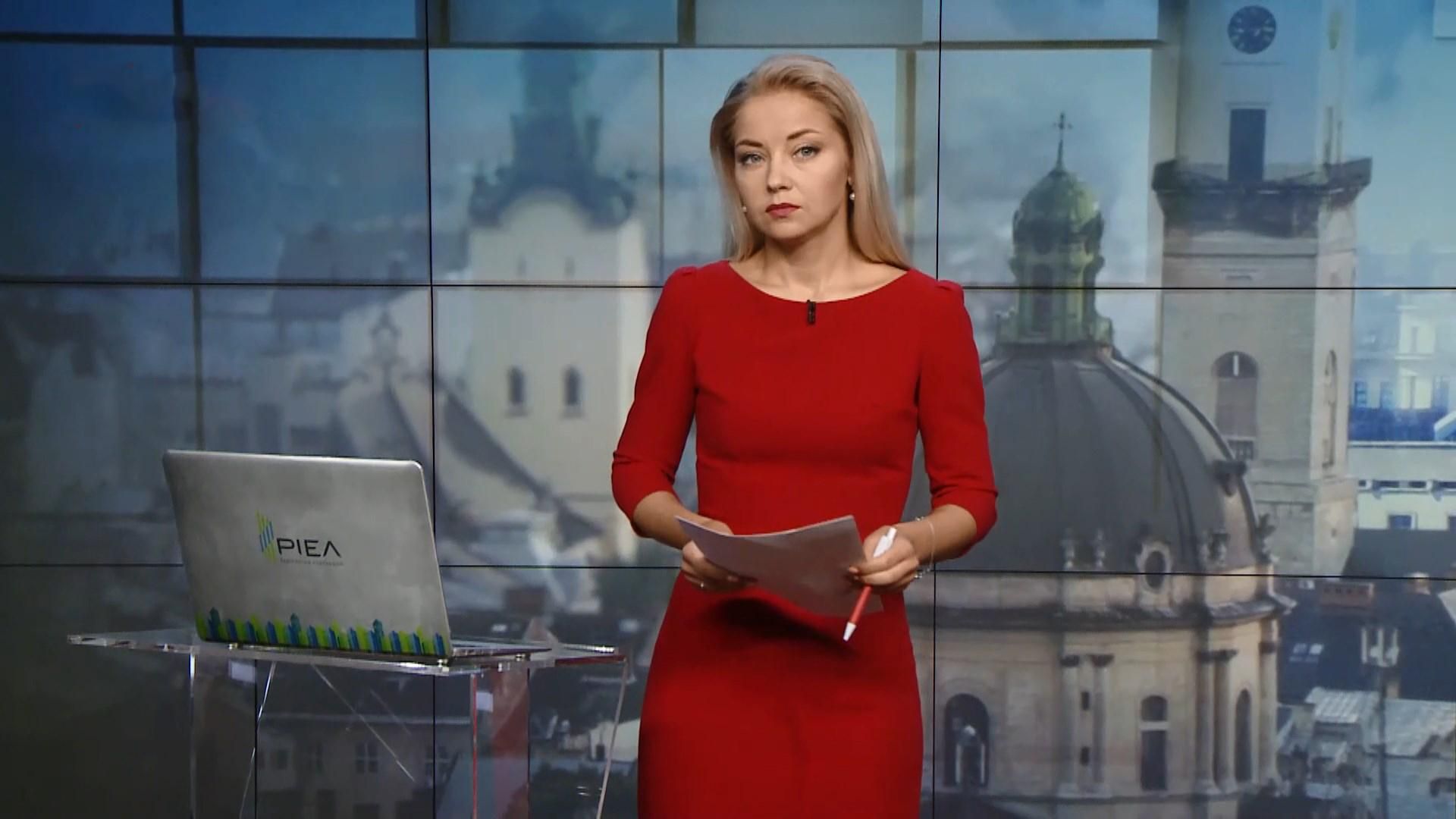 Випуск новин за 14:00: Порошенко провів зустріч з Меркель. На Львівщині відновили рух потягів