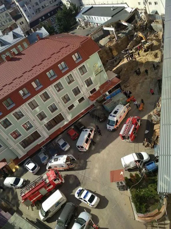 Вінниця обвал на будівництві Вінниця обвал на будівництві