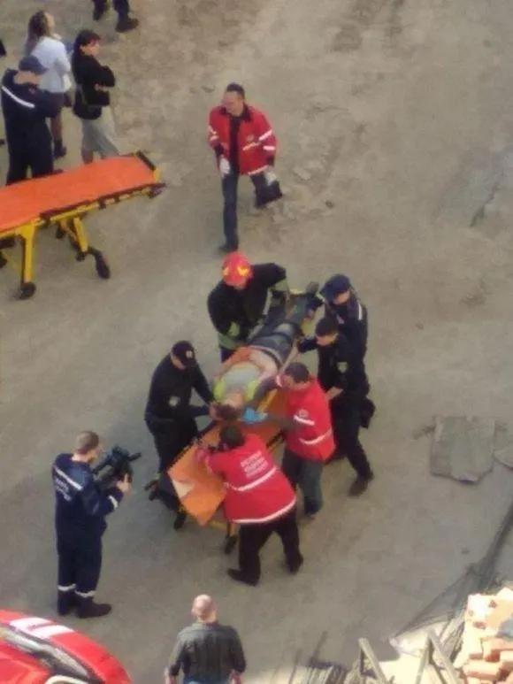 Вінниця обвал на будівництві Вінниця обвал на будівництві