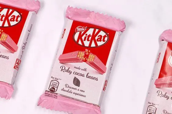KitKat, ruby, руби, шоколад, Nestle, Европа, Великая Британия 