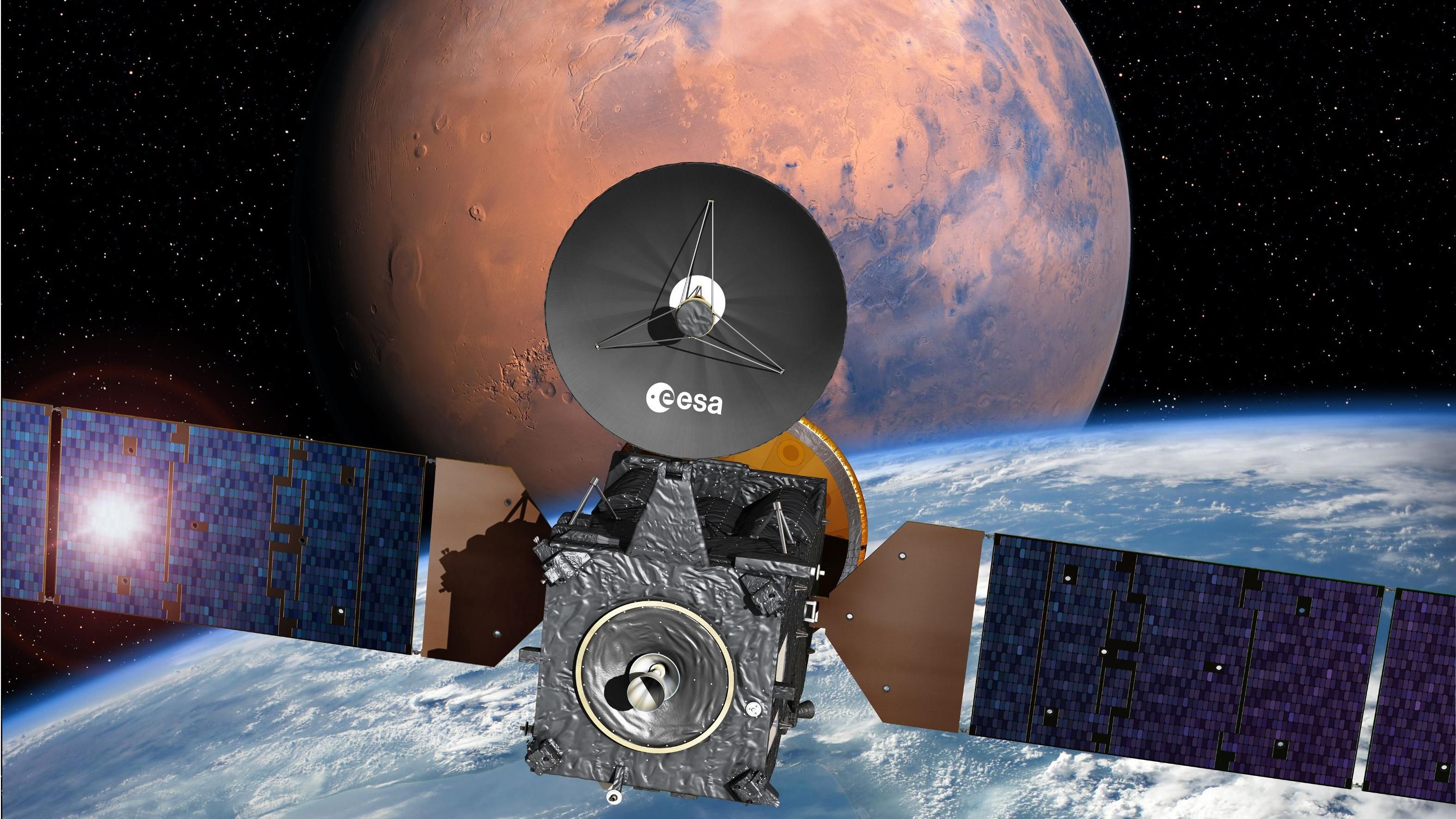 Зонд, призначений для дослідження життя на Марсі, вийшов на робочу орбіту