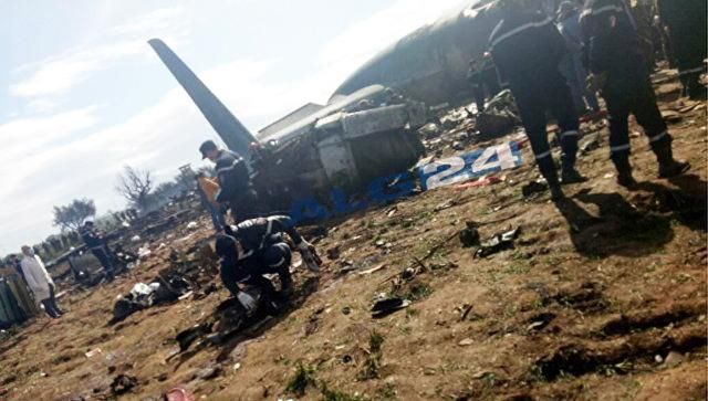 Авиакатастрофа в Алжире: на месте аварии 247 погибших - новости