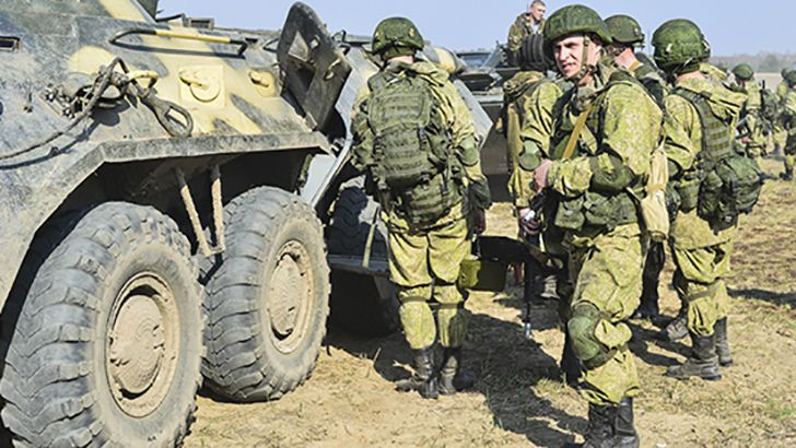 В совместных учениях России и Беларуси началась активная фаза