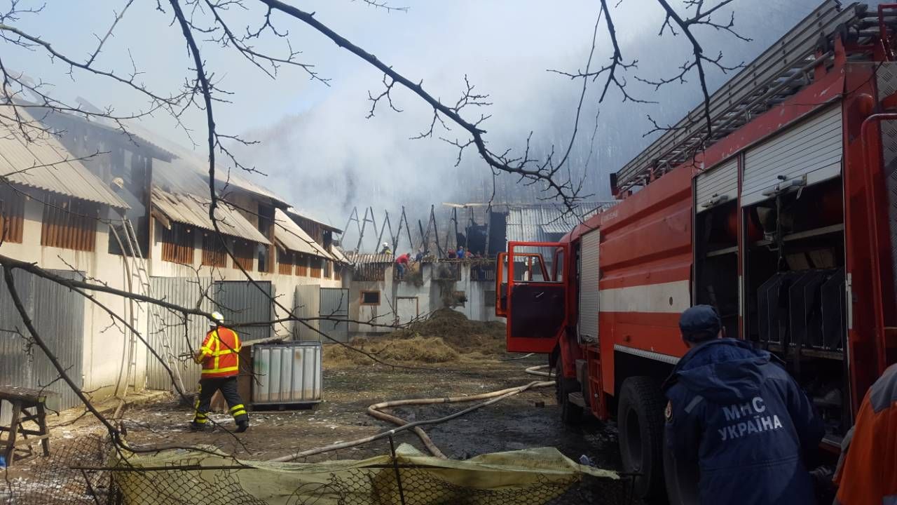 На Закарпатті горів жіночий монастир