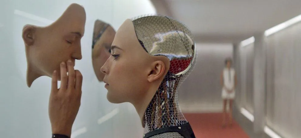 Кадр з фільму Ex Machina Кадр з фільму Ex Machina