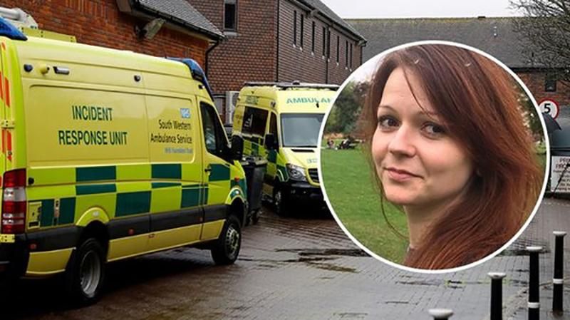 Отруєння екс-шпигуна у Британії: ЗМІ сповістили про нещодавню істерику Юлії Скрипаль Отруєння екс-шпигуна у Британії: ЗМІ сповістили про нещодавню істерику Юлії Скрипаль