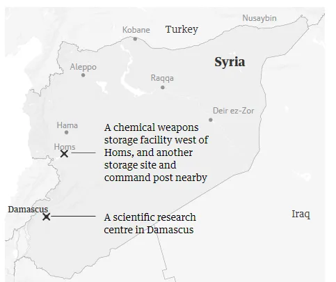 Сирія, США, удар, Асад, хімічна зброя 