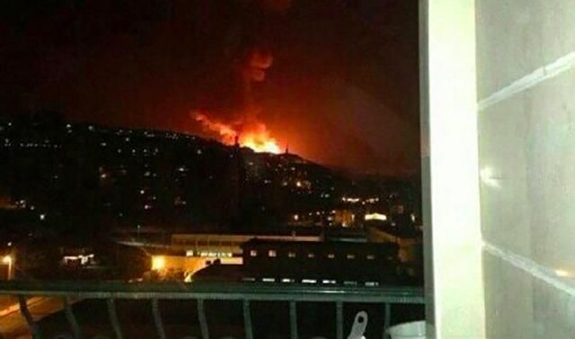 Удар США по Сирии: видео и фото ракетного удара по Сирии Удар США по Сирии: видео и фото ракетного удара по Сирии