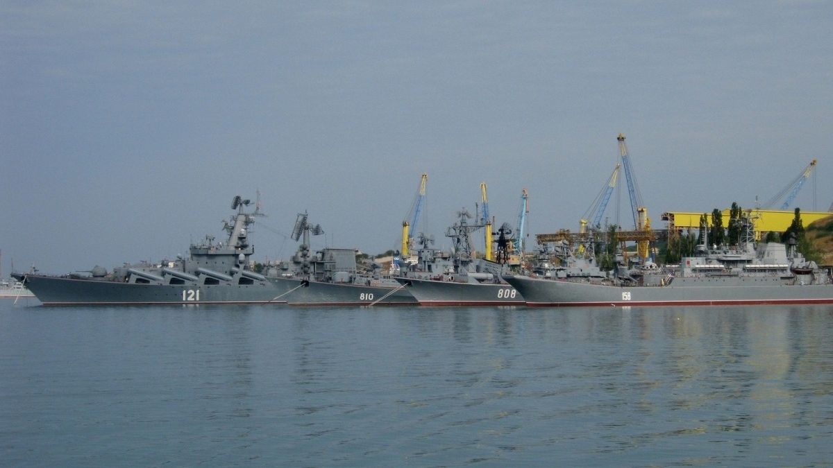 В Азовском море активизировались корабли Черноморского флота