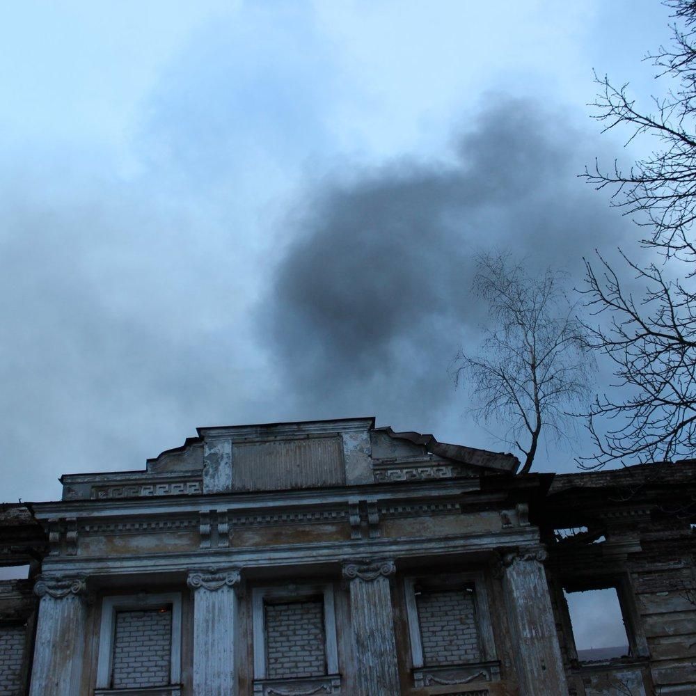 Огонь уничтожил уникальный памятник на Харьковщине