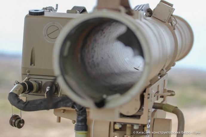 В Украине испытали модифицированный противотанковый ракетный комплекс "Скиф" В Украине испытали модифицированный противотанковый ракетный комплекс "Скиф"