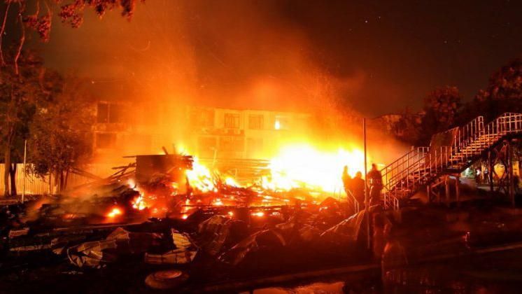 Пожежа в таборі Одеси: екс-директора госпіталізували до лікарні