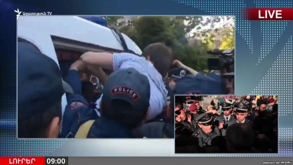 Вірменія Єреван протести Вірменія Єреван протести