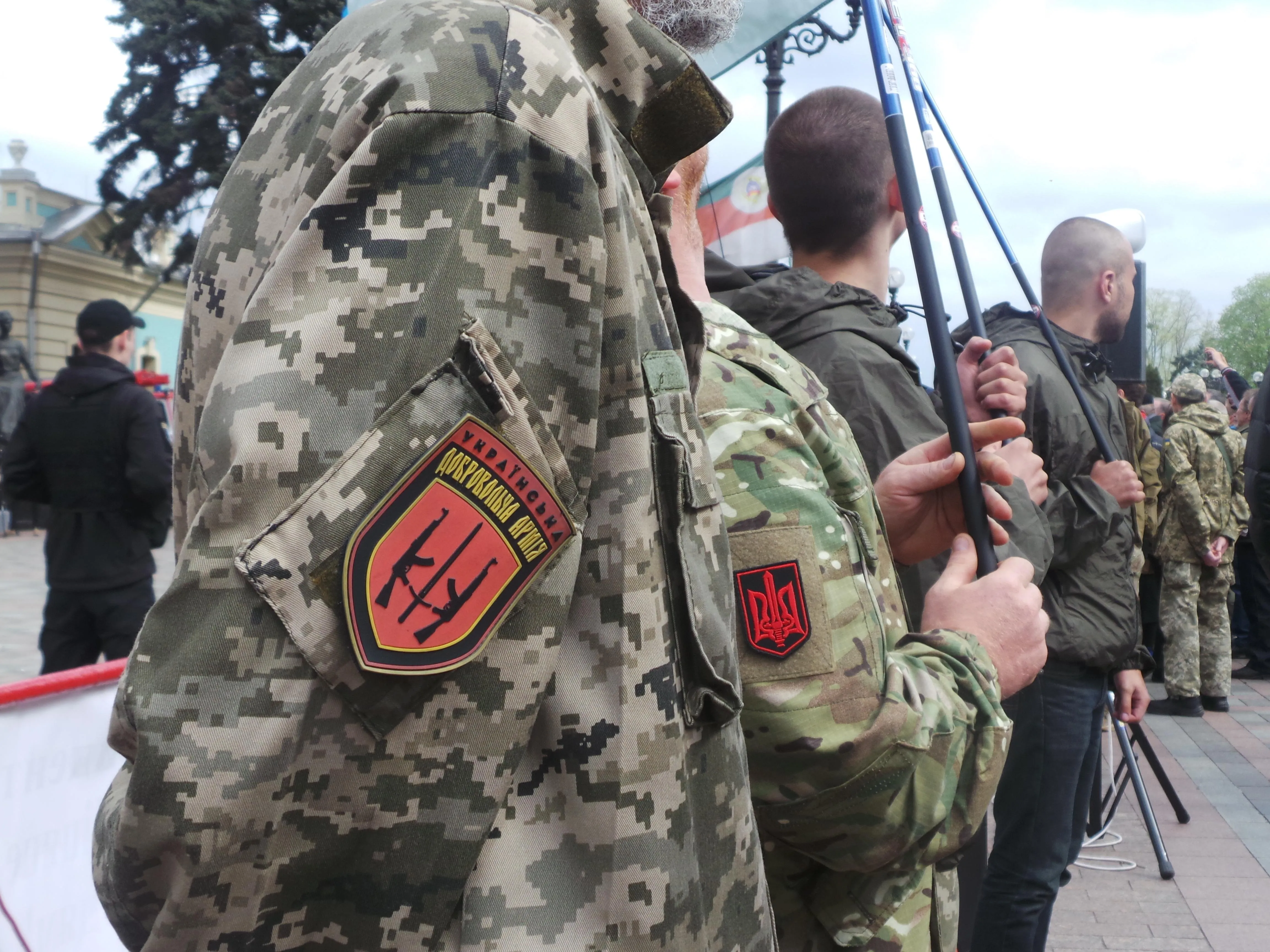 Бійці Української добровольчої армії 